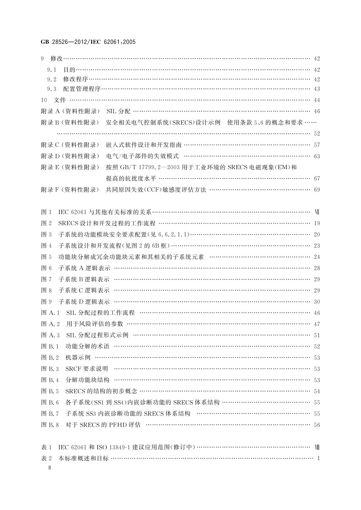 GB 28526-2012 机械电气安全　安全相关电气、电子和可编程电子控制系统的功能安全