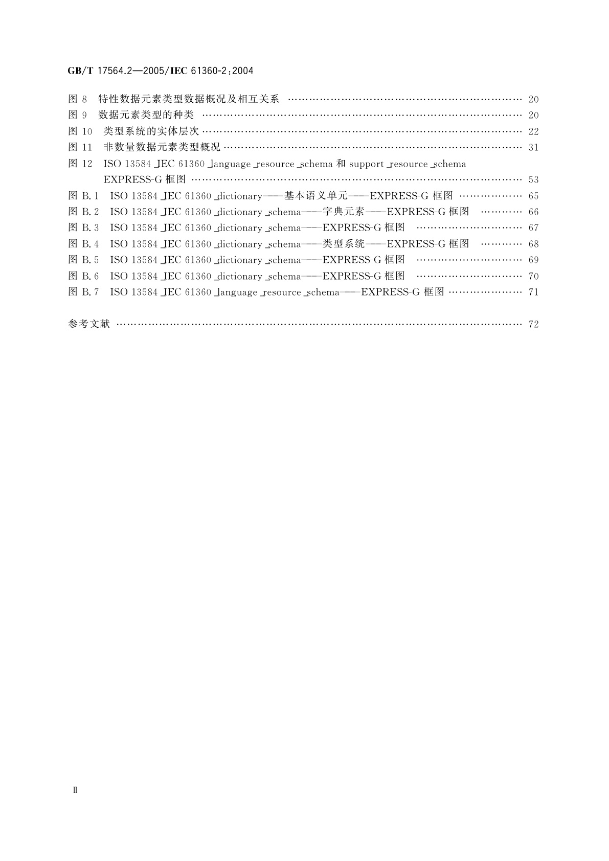 GB/T 17564.2-2005 电气元器件的标准数据元素类型和相关分类模式　第2部分：EXPRESS字典模式