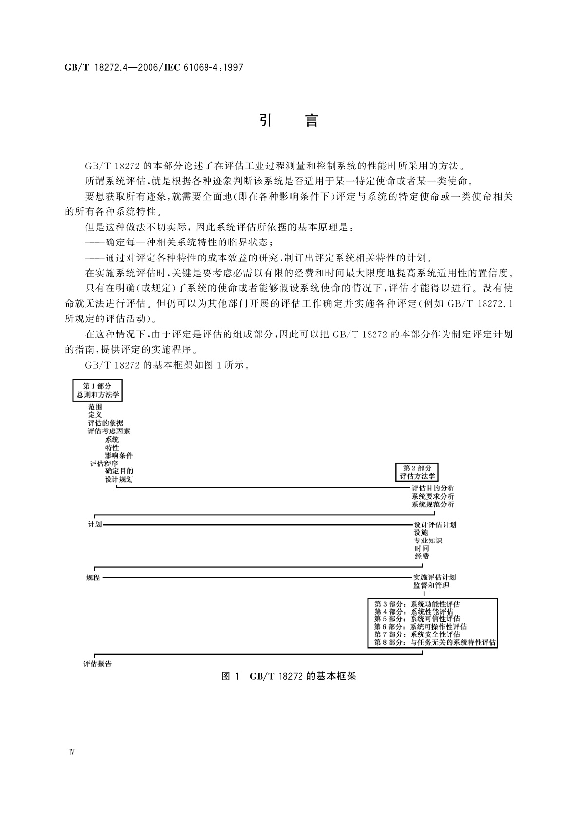 GB/T 18272.4-2006 工业过程测量和控制　系统评估中系统特性的评定　第4部分：系统性能评估