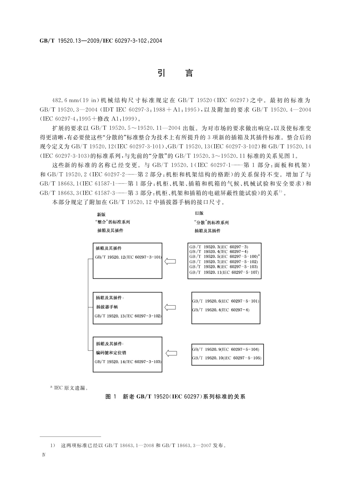 GB/T 19520.13-2009 电子设备机械结构　482.6mm(19 in)系列机械结构尺寸　第3-102部分：插拔器手柄