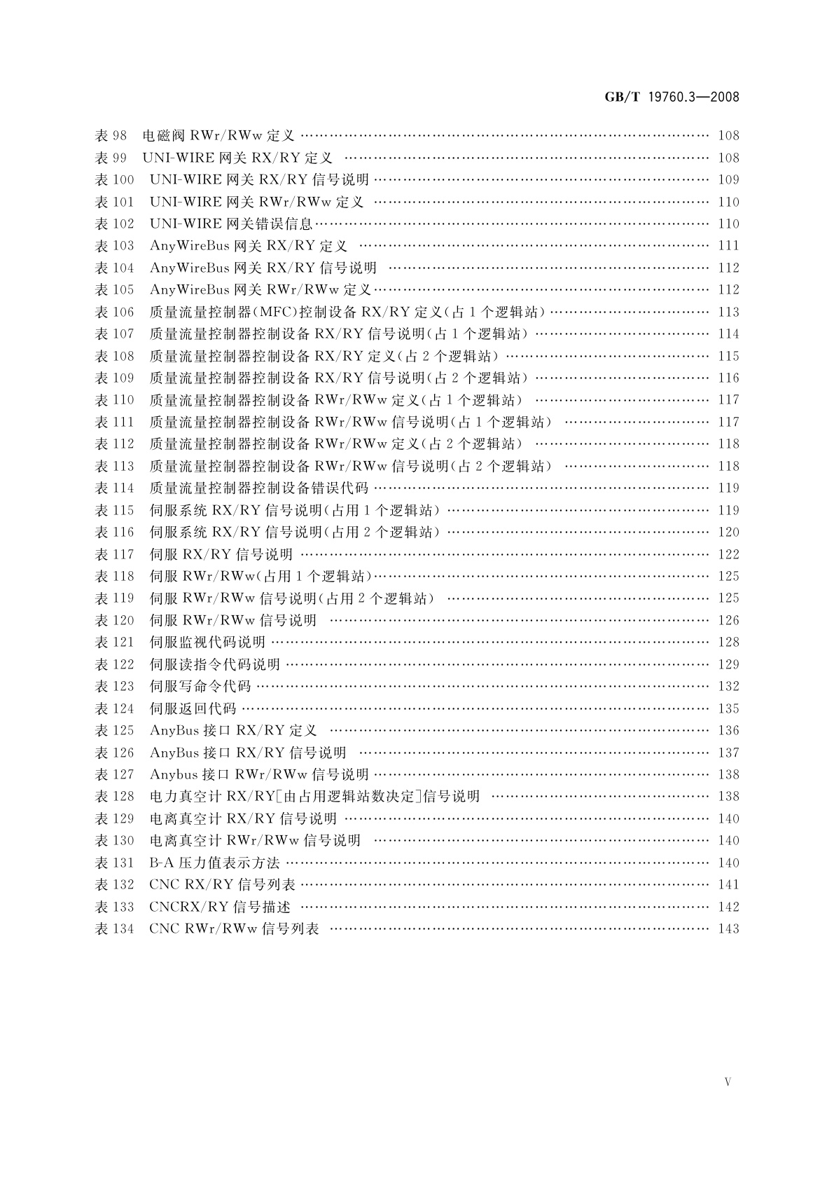 GB/T 19760.3-2008 CC-Link控制与通信网络规范　第3部分：CC-Link行规