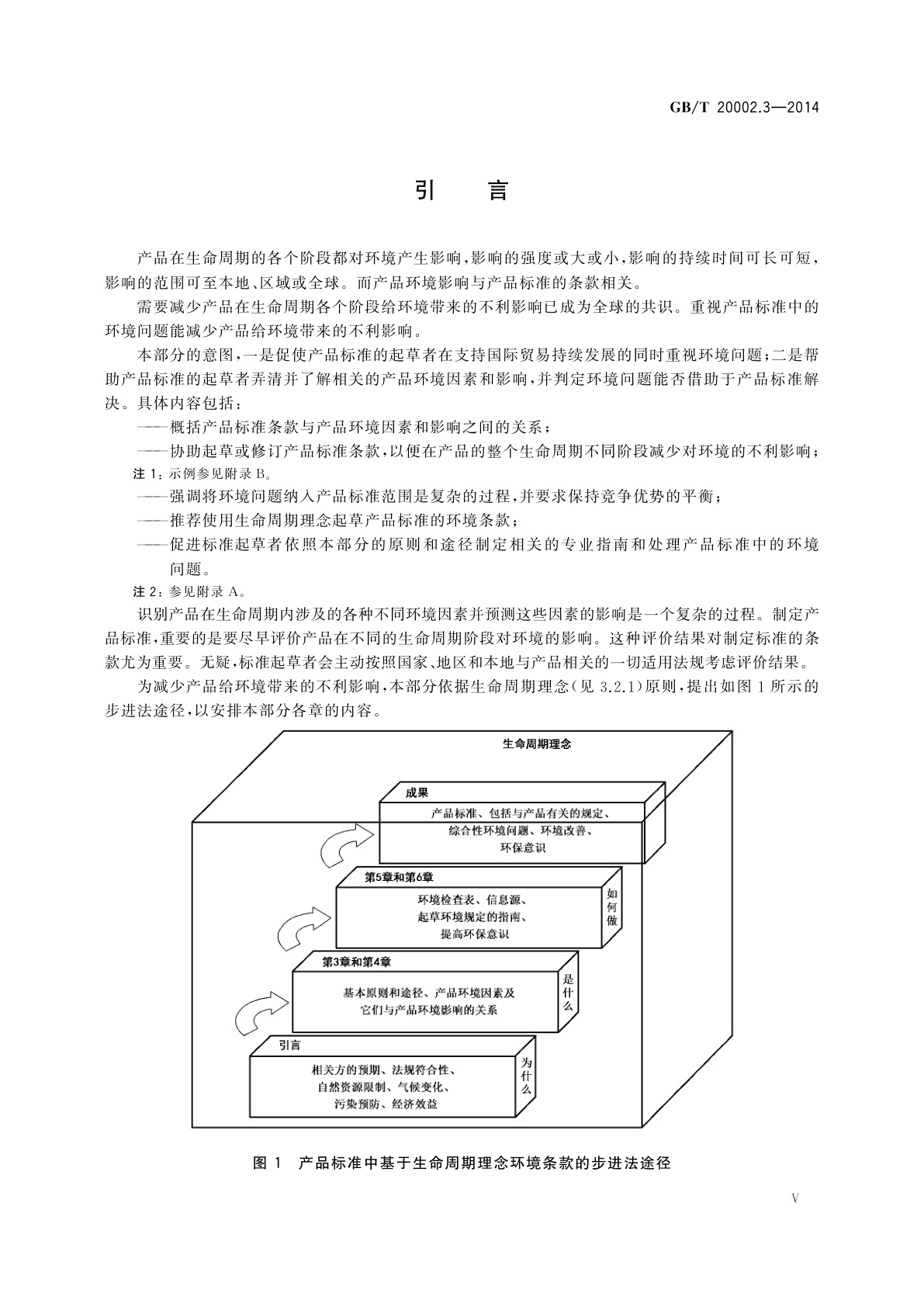 GB/T 20002.3-2014 标准中特定内容的起草　第3部分：产品标准中涉及环境的内容