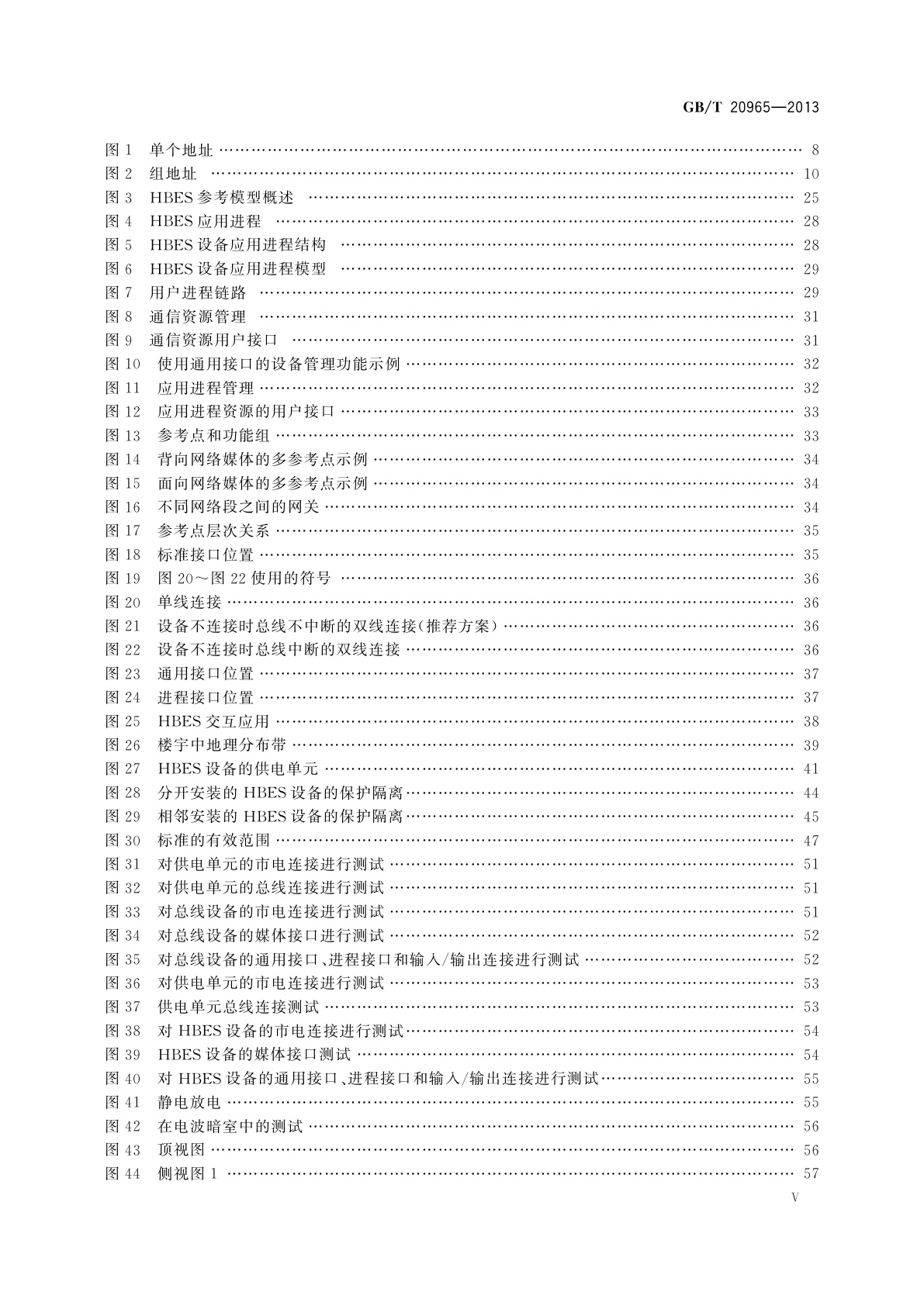 GB/T 20965-2013 控制网络HBES技术规范　住宅和楼宇控制系统