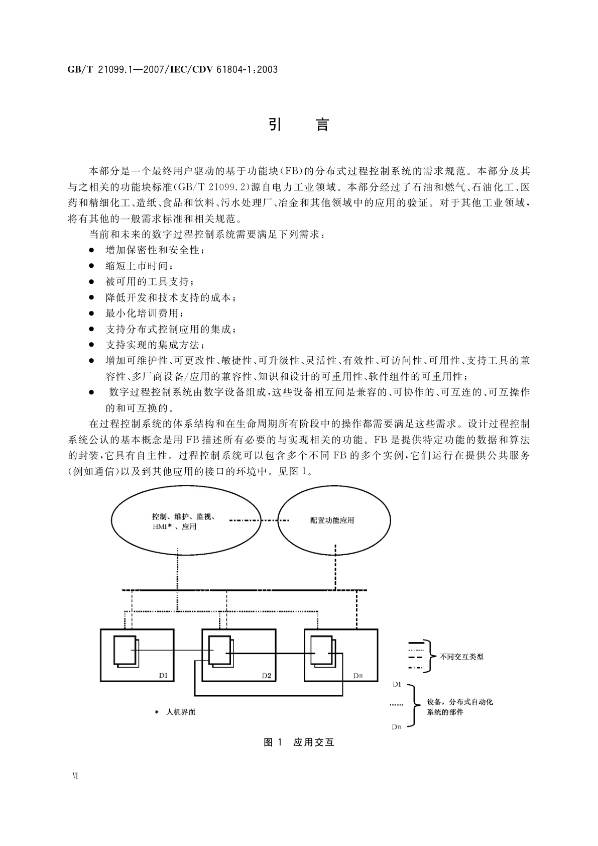 GB/T 21099.1-2007 过程控制用功能块　第1部分：系统方面的总论