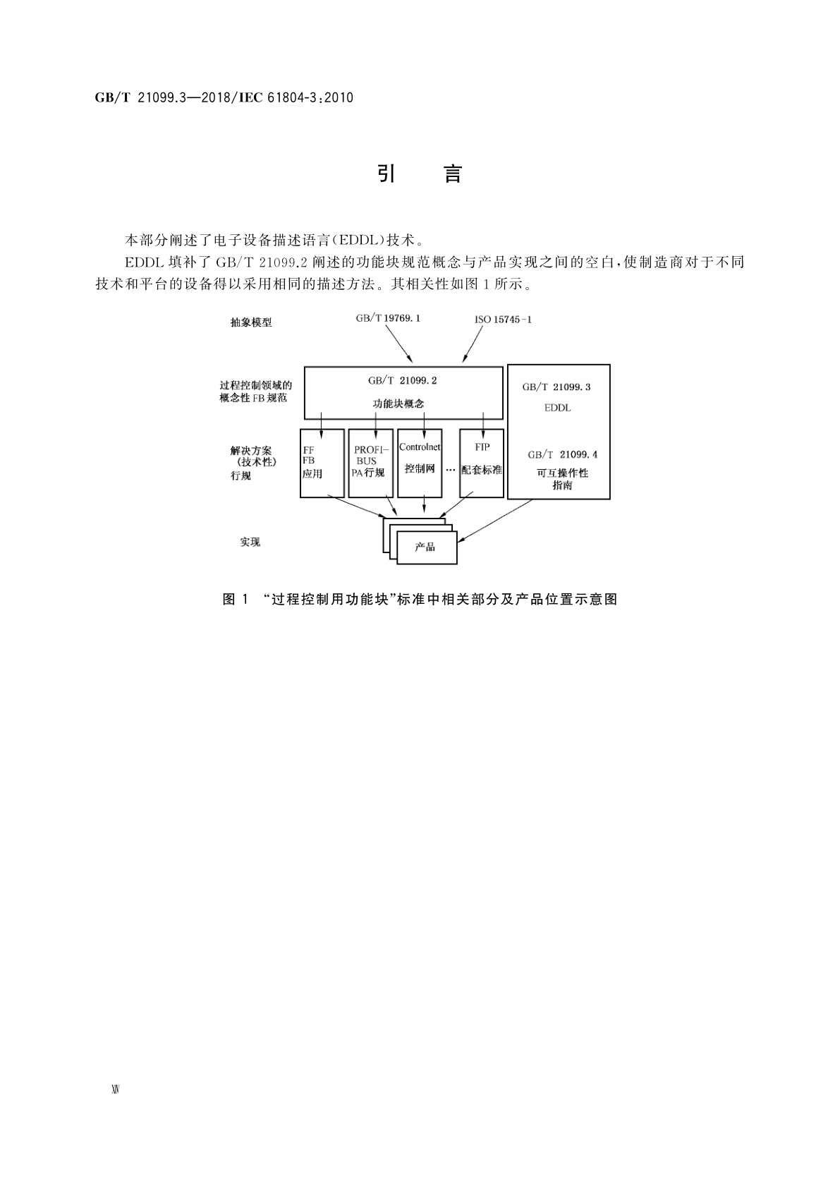 GB/T 21099.3-2018 过程控制用功能块(FB)　第3部分：电子设备描述语言(EDDL)