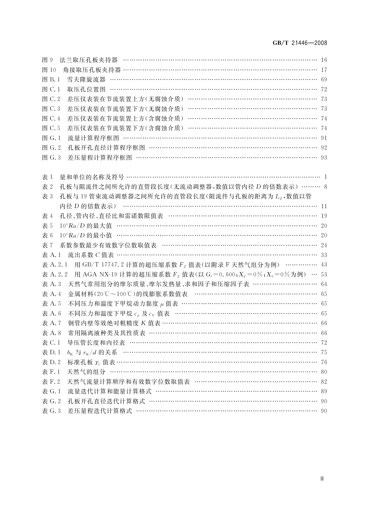 GB/T 21446-2008 用标准孔板流量计测量天然气流量