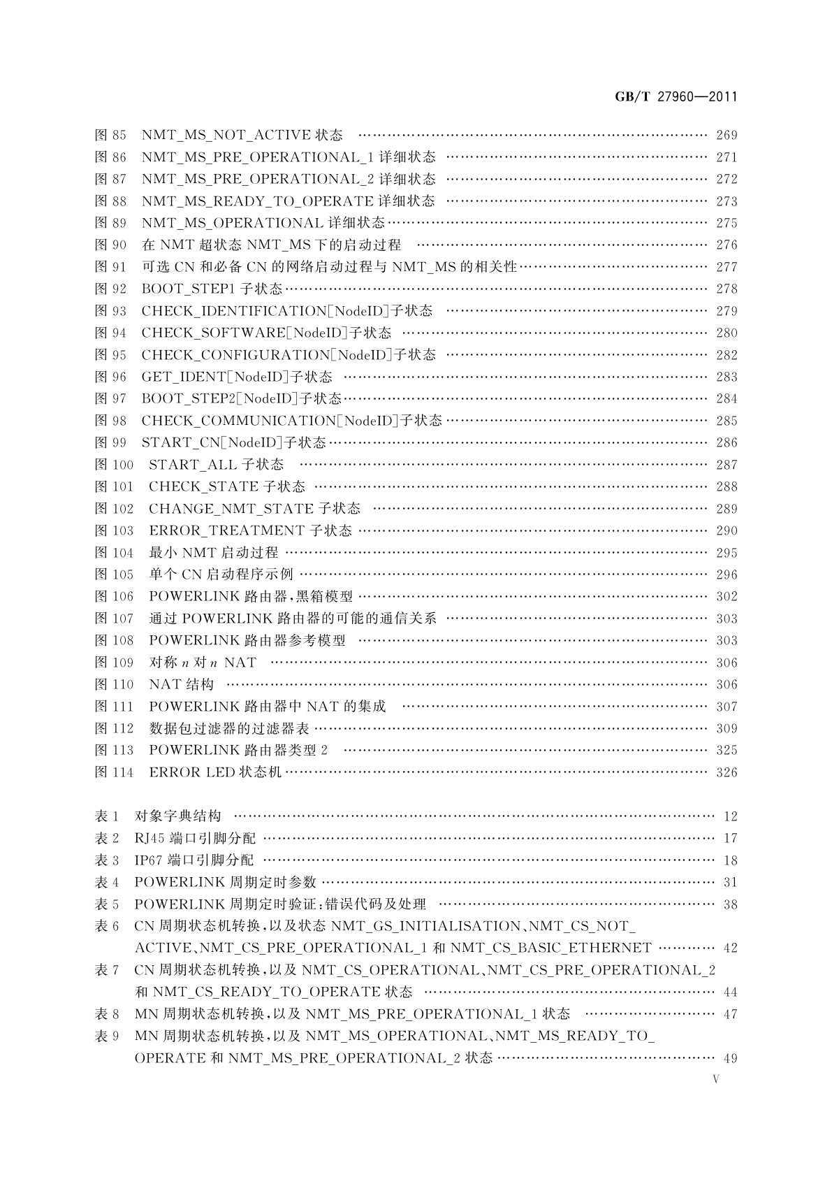 GB/T 27960-2011 以太网POWERLINK通信行规规范
