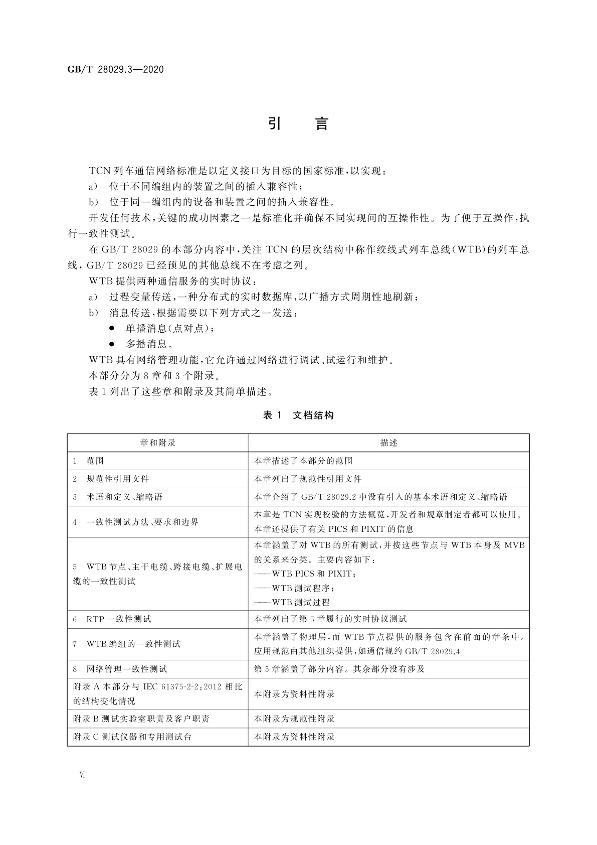 GB/T 28029.3-2020 轨道交通电子设备　列车通信网络(TCN)　第2-2部分：绞线式列车总线(WTB)一致性测试