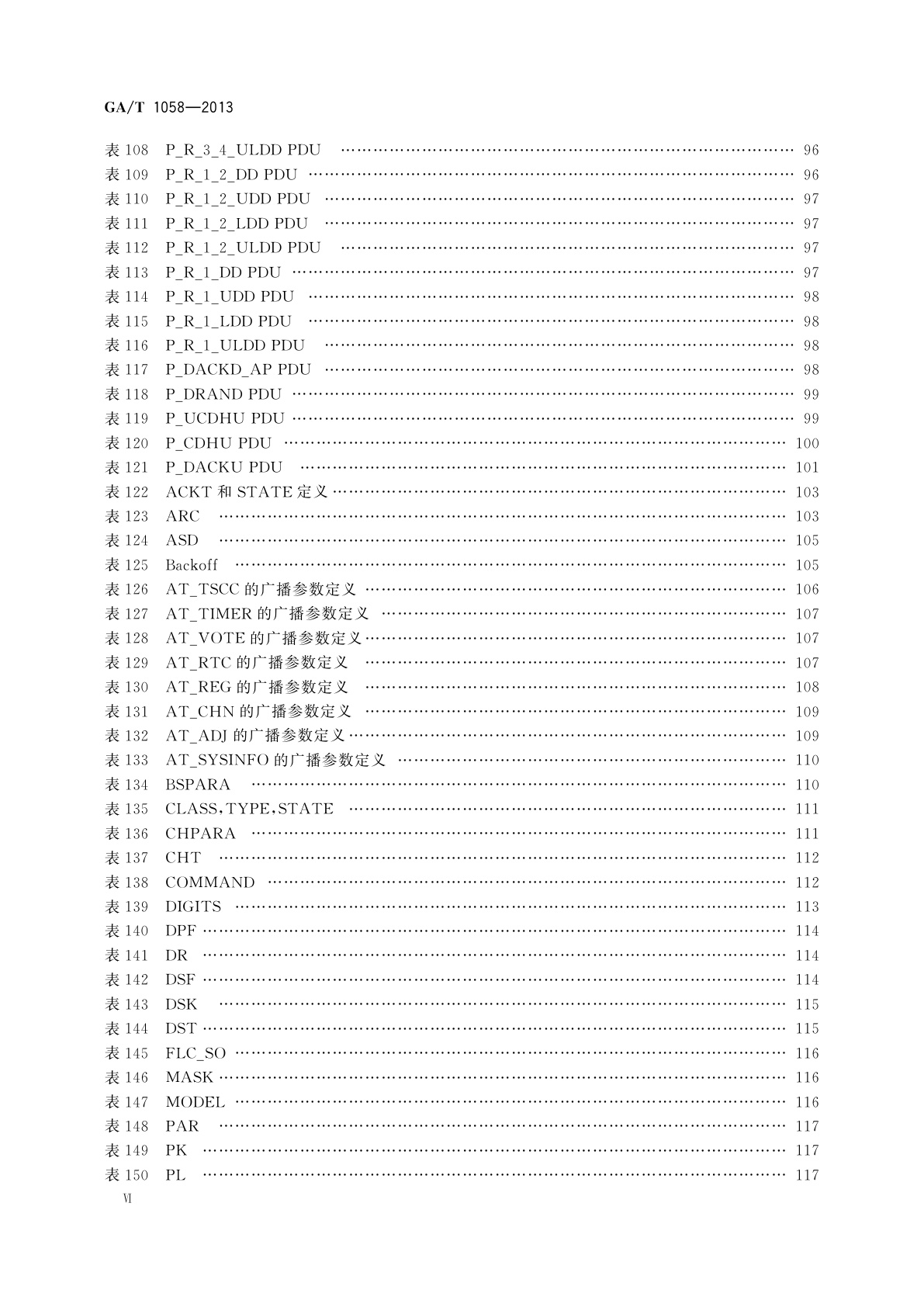 GA/T 1058-2013 警用数字集群(PDT)通信系统　空中接口呼叫控制层技术规范