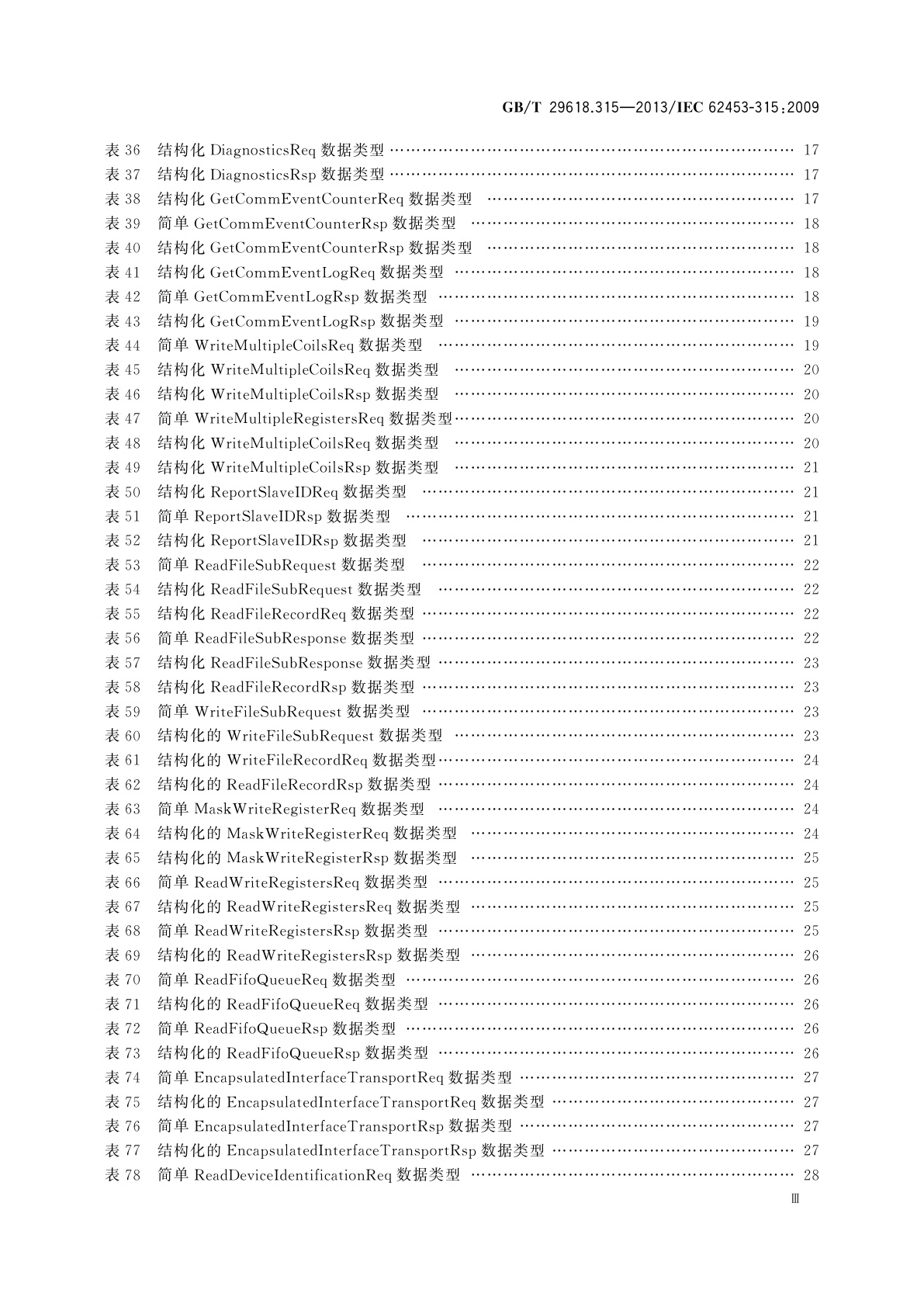 GB/T 29618.315-2013 现场设备工具(FDT)接口规范　第315部分：通信行规集成　MODBUS现场总线规范