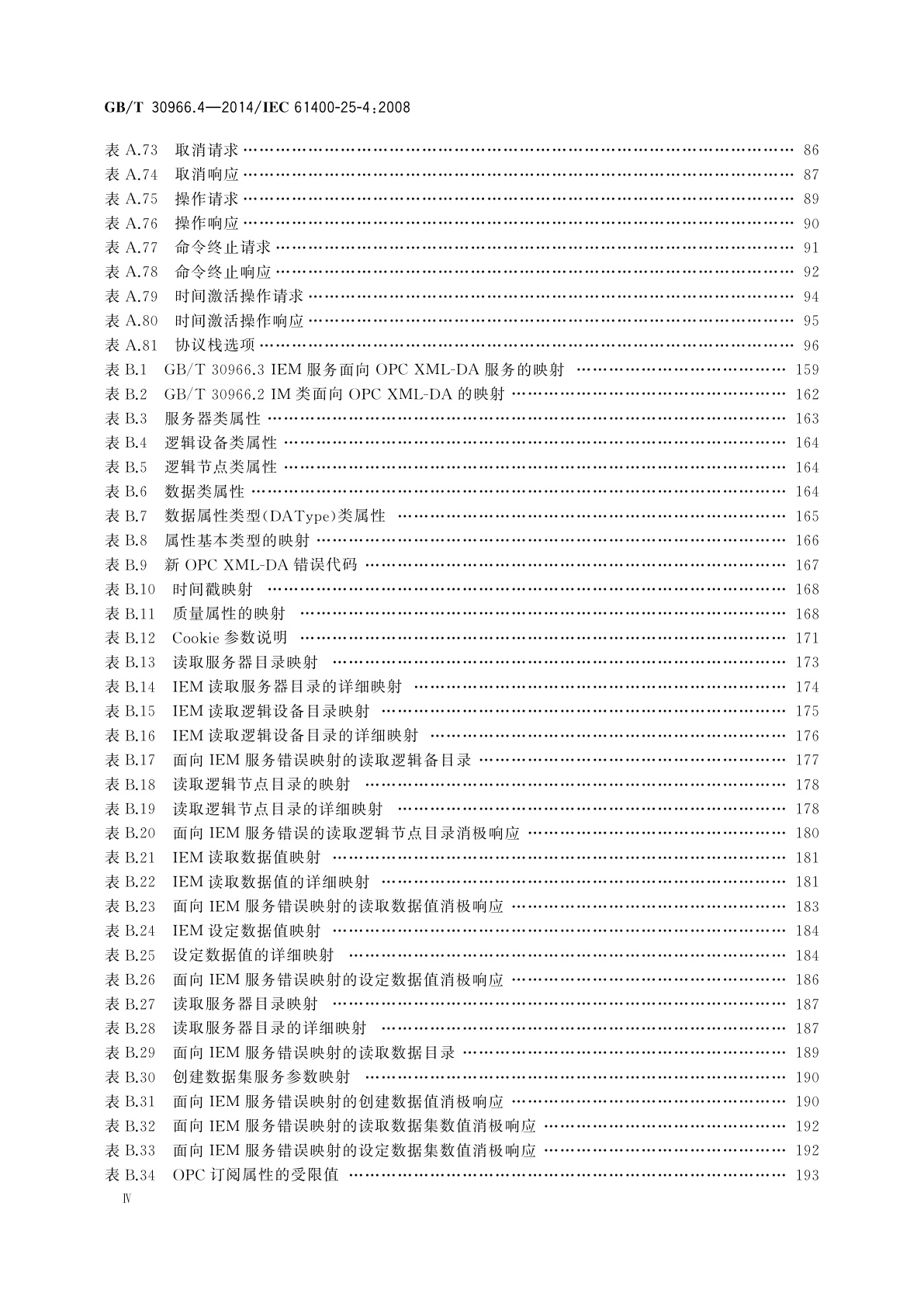 GB/T 30966.4-2014 风力发电机组　风力发电场监控系统通信　第4部分：映射到通信规约