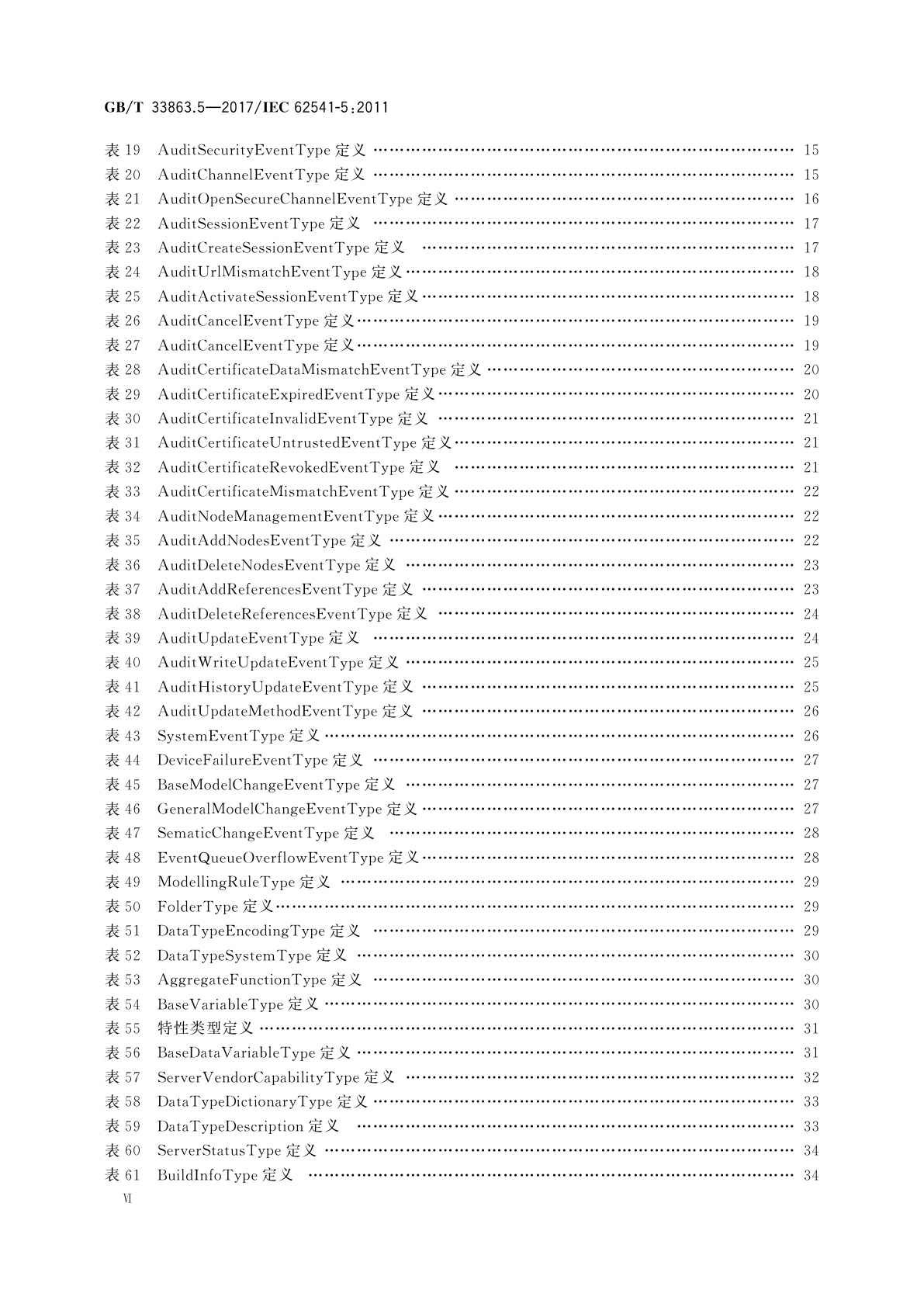 GB/T 33863.5-2017 OPC统一架构　第5部分：信息模型