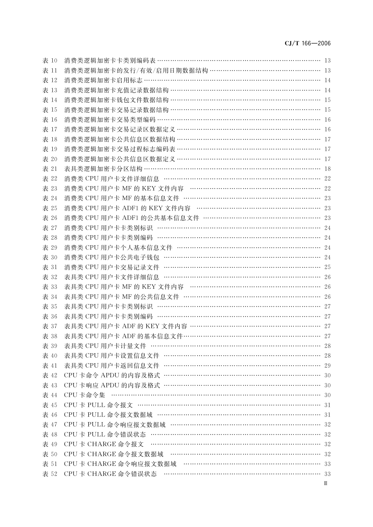 CJ/T 166-2006 建设事业集成电路(IC)卡应用技术