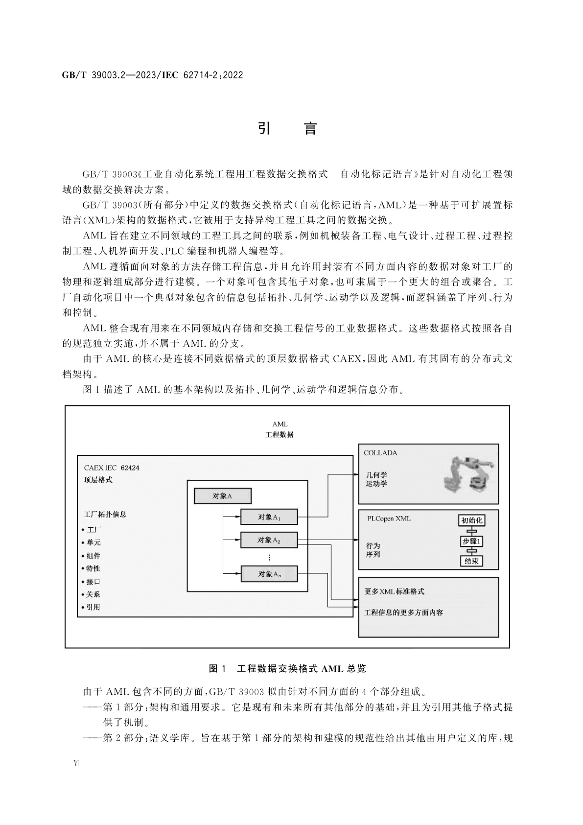 GB/T 39003.2-2023 工业自动化系统工程用工程数据交换格式　自动化标记语言　第2部分：语义学库