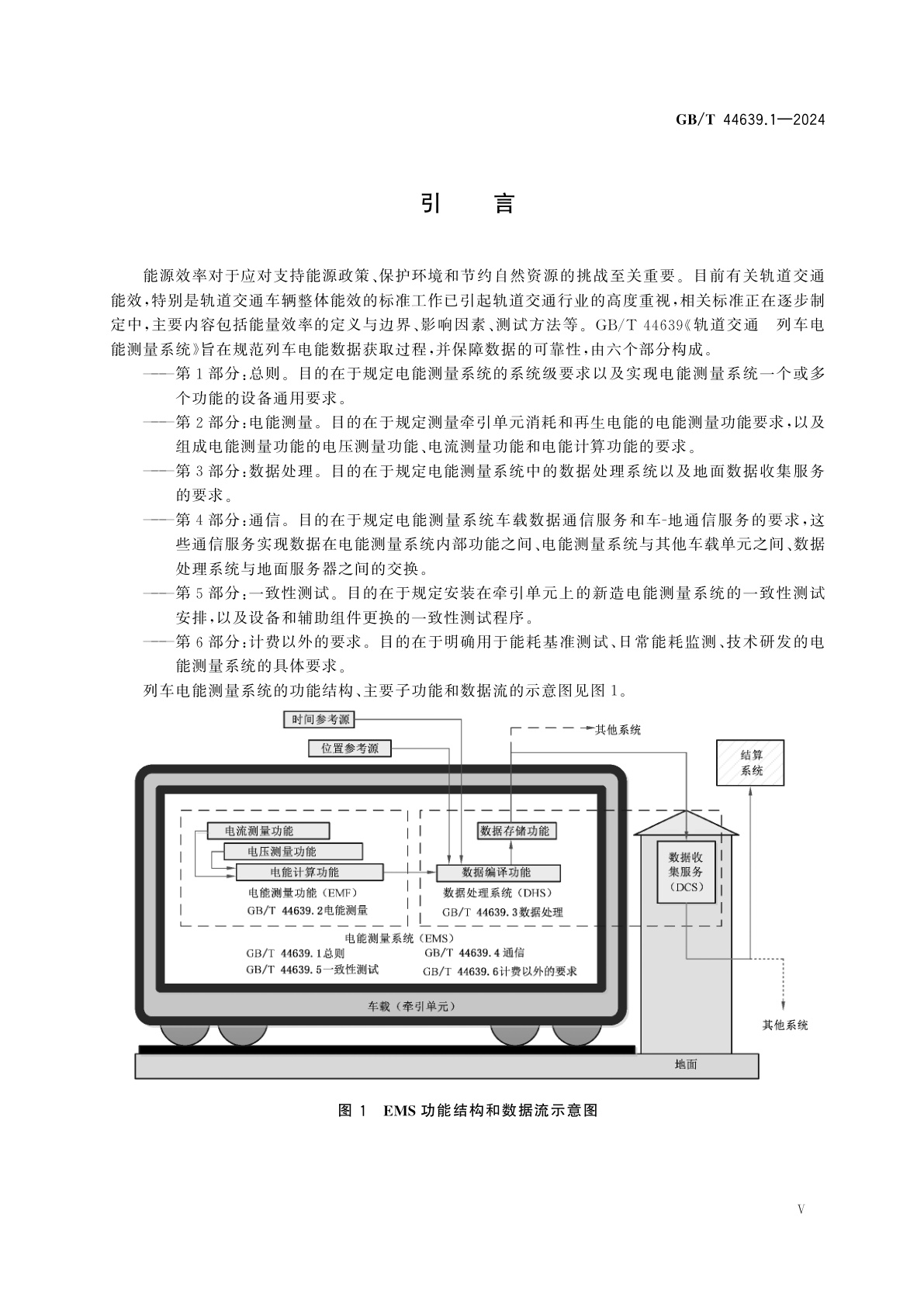 GB/T 44639.1-2024 轨道交通　列车电能测量系统　第1部分：总则
