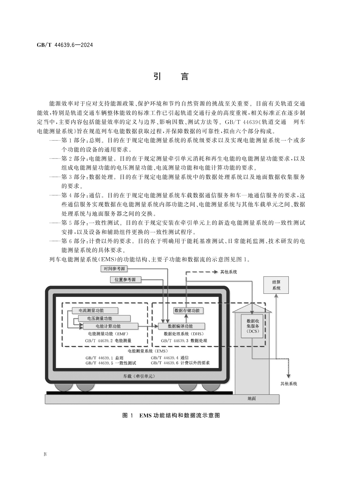 GB/T 44639.6-2024 轨道交通　列车电能测量系统　第6部分：计费以外的要求