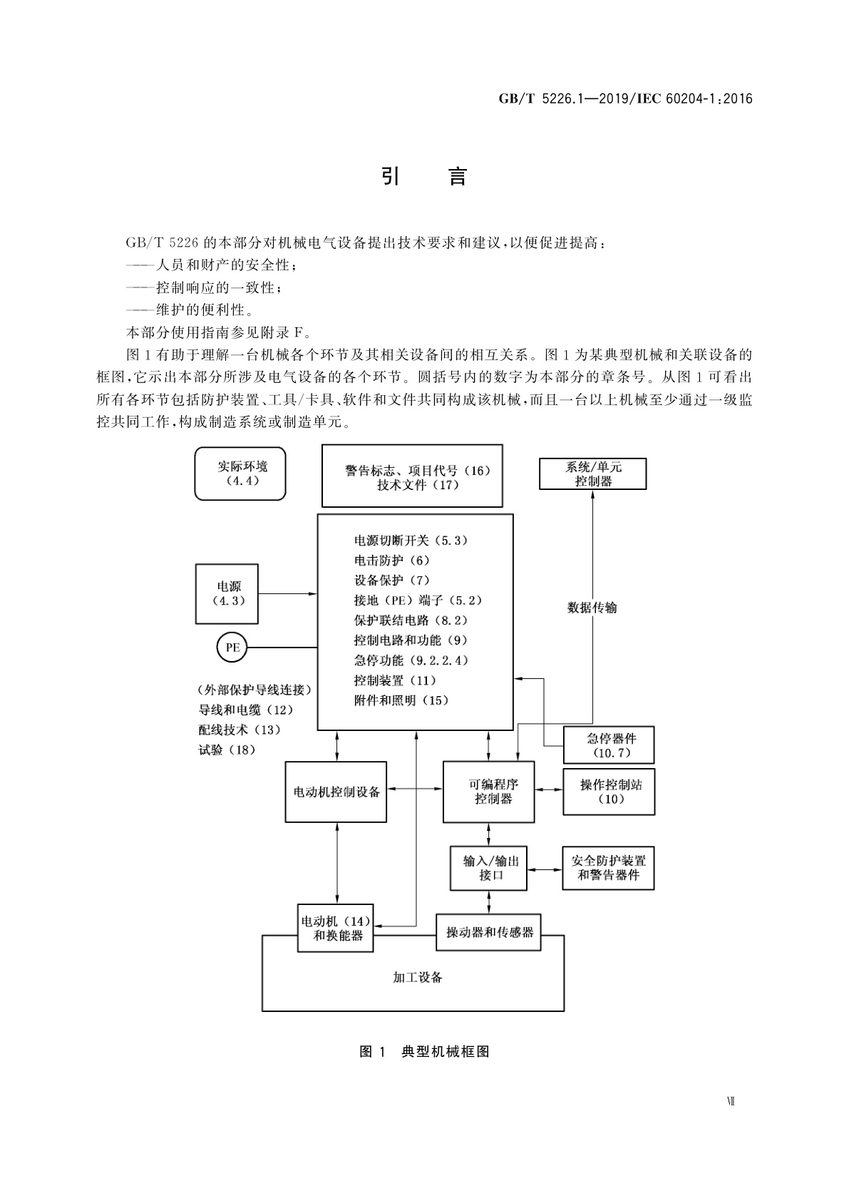 GB/T 5226.1-2019 机械电气安全　机械电气设备　第1部分：通用技术条件