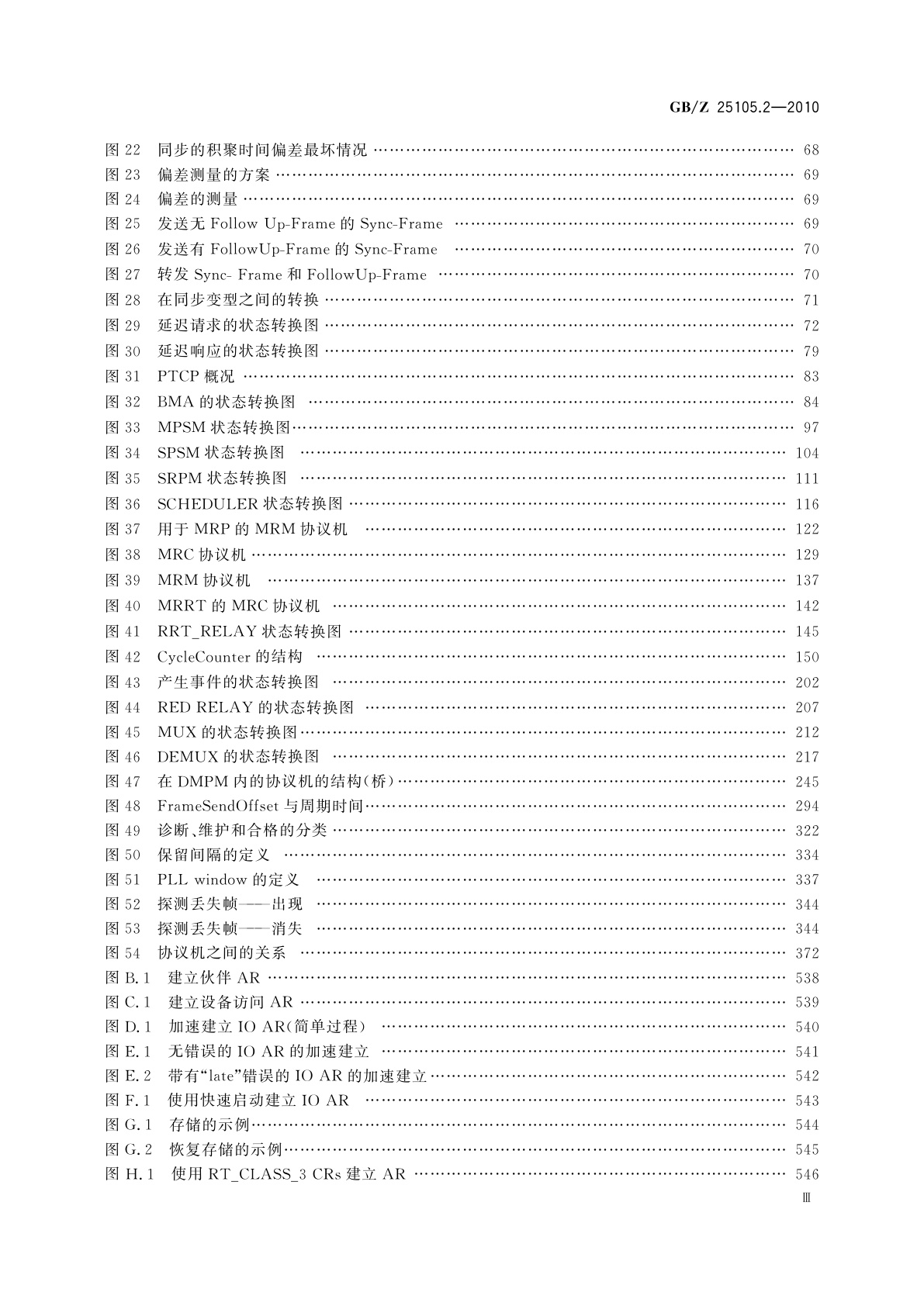 GB/Z 25105.2-2010 工业通信网络　现场总线规范　类型10：PROFINET IO规范　第2部分：应用层协议规范