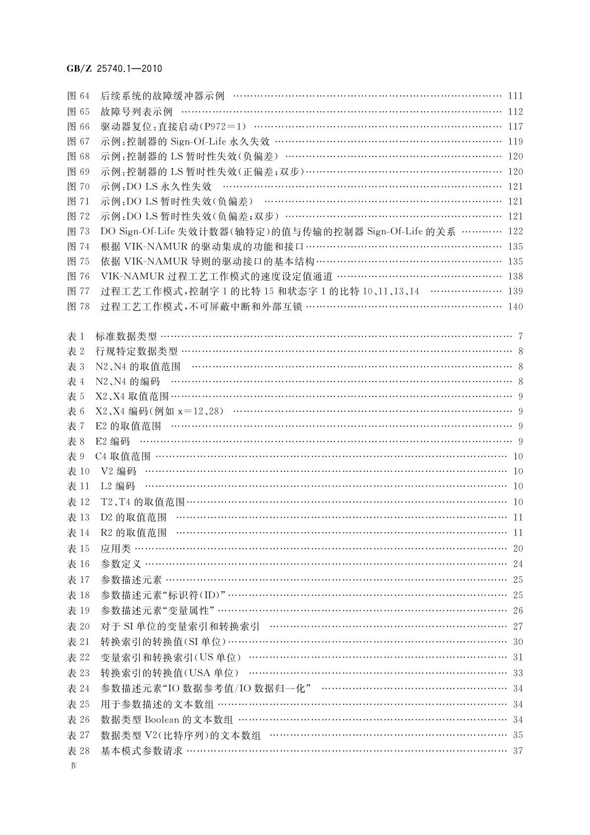 GB/Z 25740.1-2010 PROFIBUS ＆ PROFINET技术行规 PROFIdrive　第1部分：行规规范