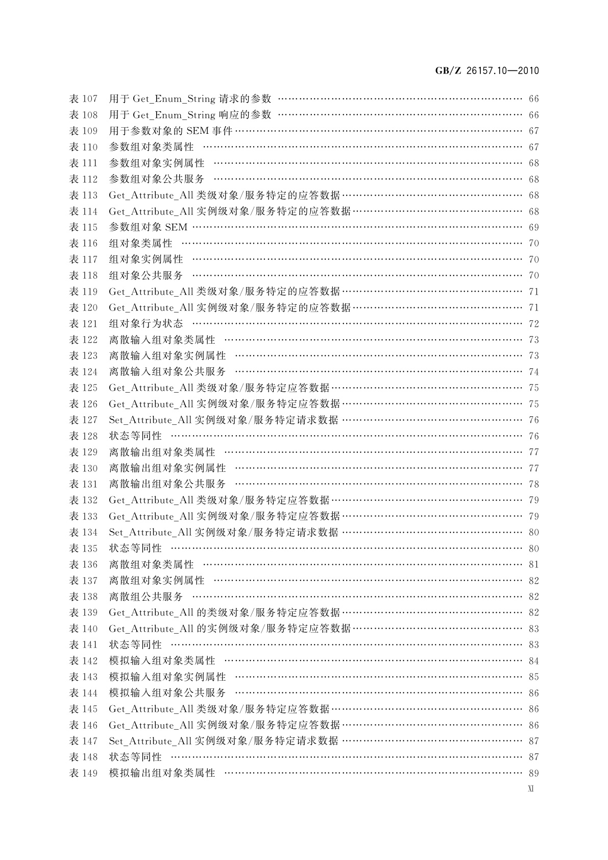 GB/Z 26157.10-2010 测量和控制数字数据通信　工业控制系统用现场总线　类型2：ControlNet和EtherNet/IP规范　第10部分：对象库