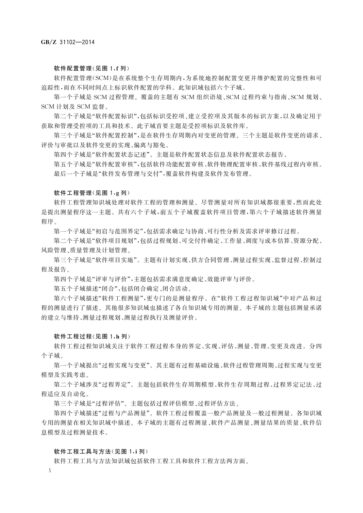 GB/Z 31102-2014 软件工程　软件工程知识体系指南