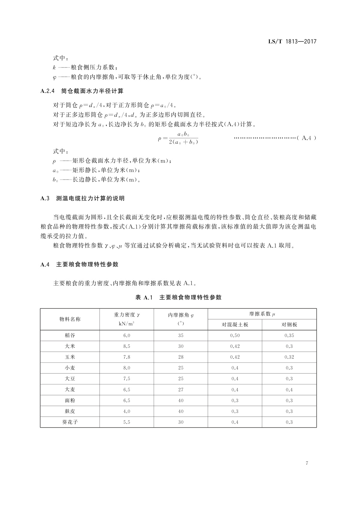 LS/T 1813-2017 粮油储藏　粮情测控数字测温电缆技术要求