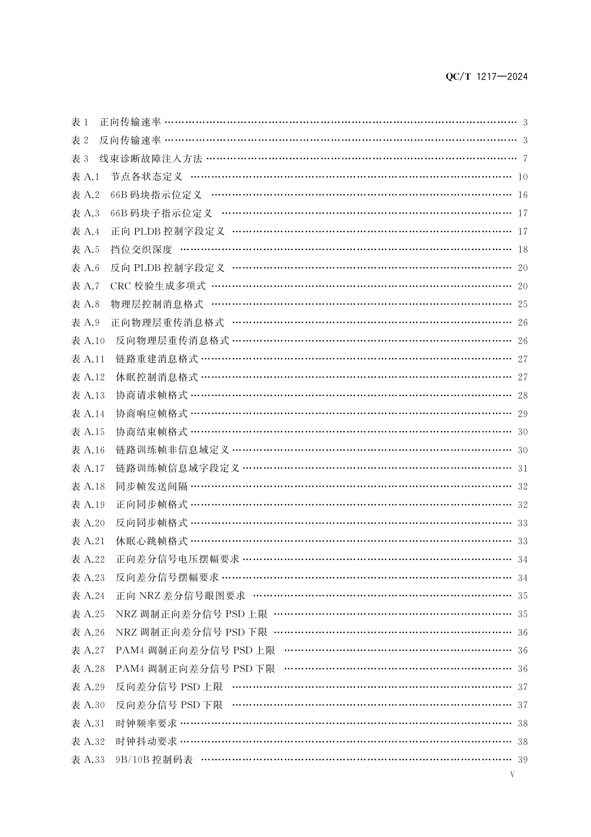 QC/T 1217-2024 车载有线高速媒体传输　万兆全双工系统　技术要求及试验方法