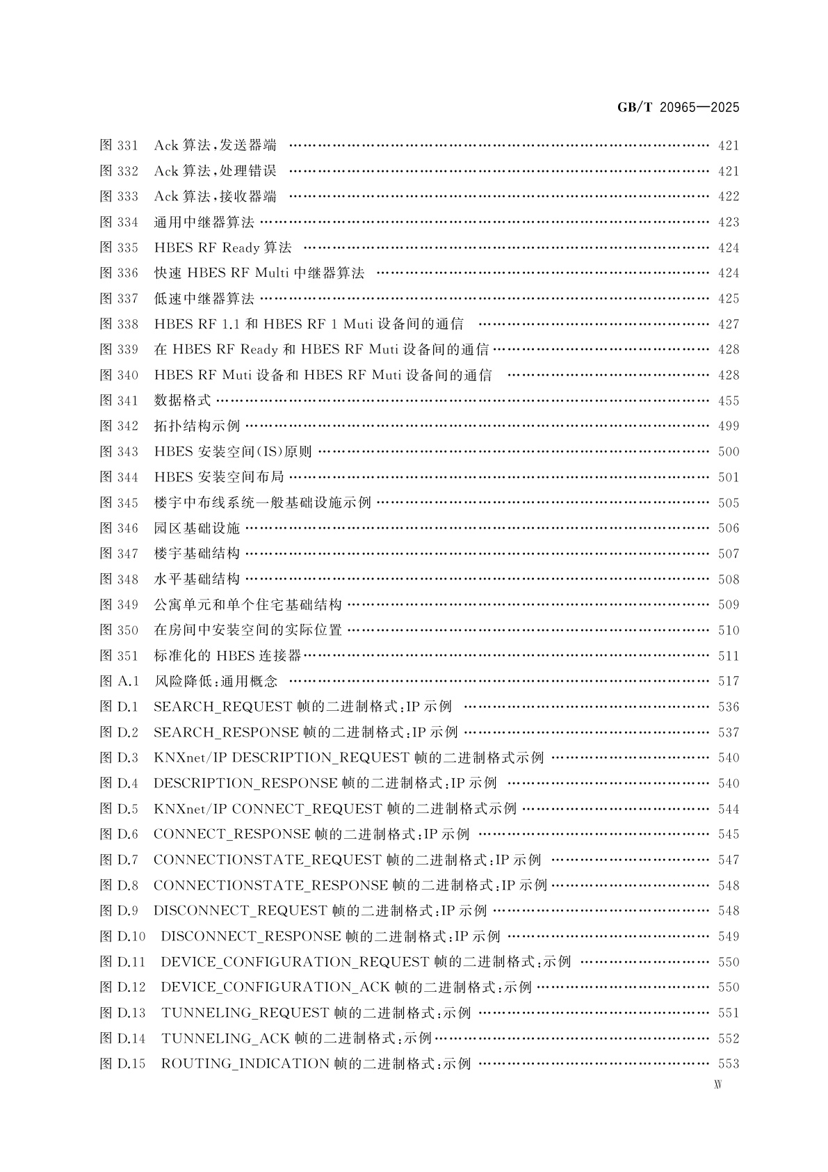 GB/T 20965-2025 控制网络HBES技术规范　住宅和楼宇控制系统