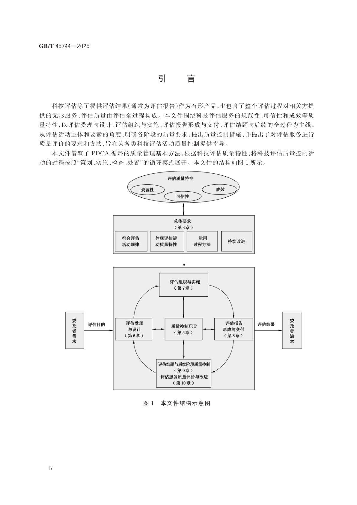 GB/T 45744-2025 科技评估服务质量控制规范