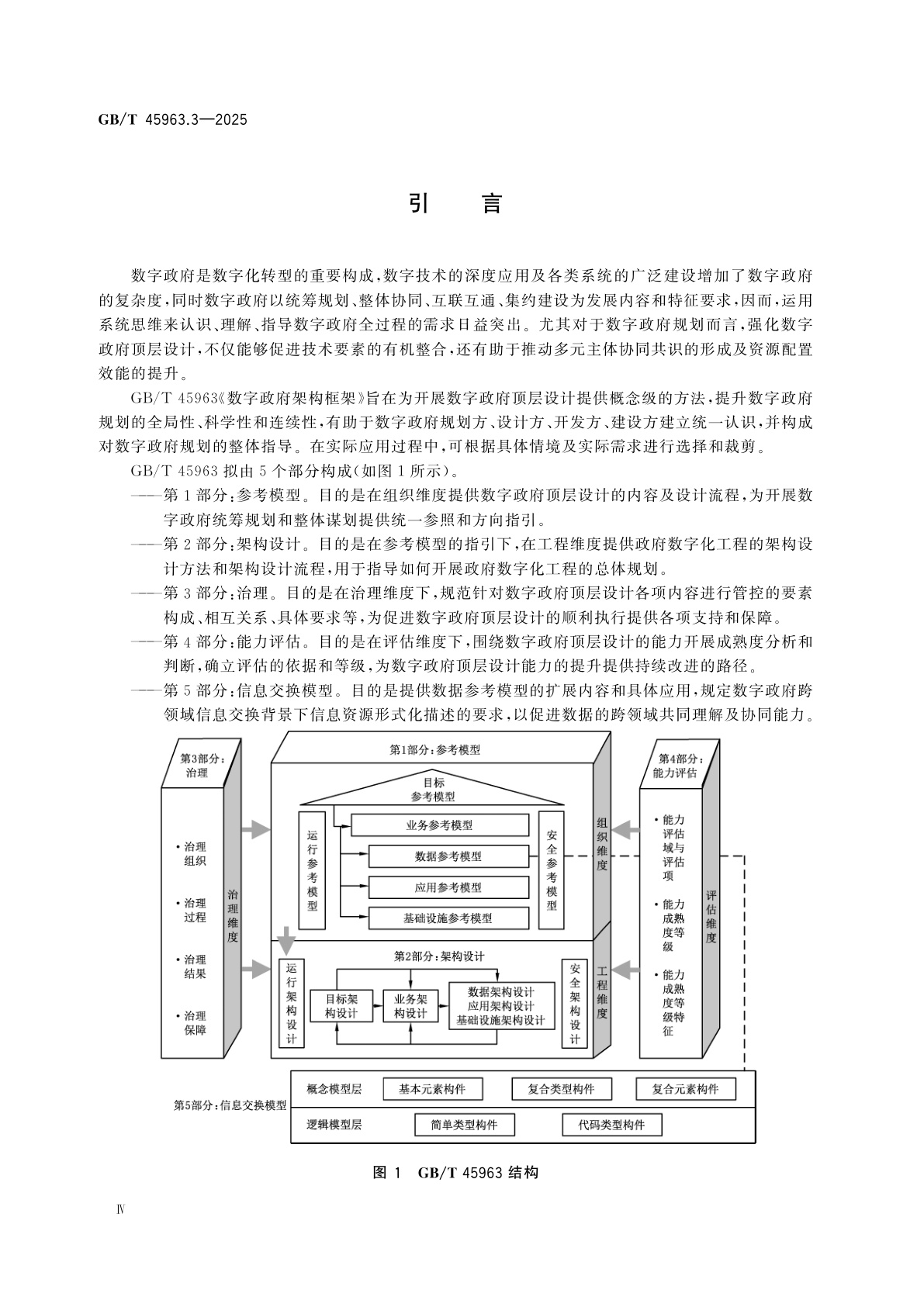 GB/T 45963.3-2025 数字政府架构框架　第3部分：治理