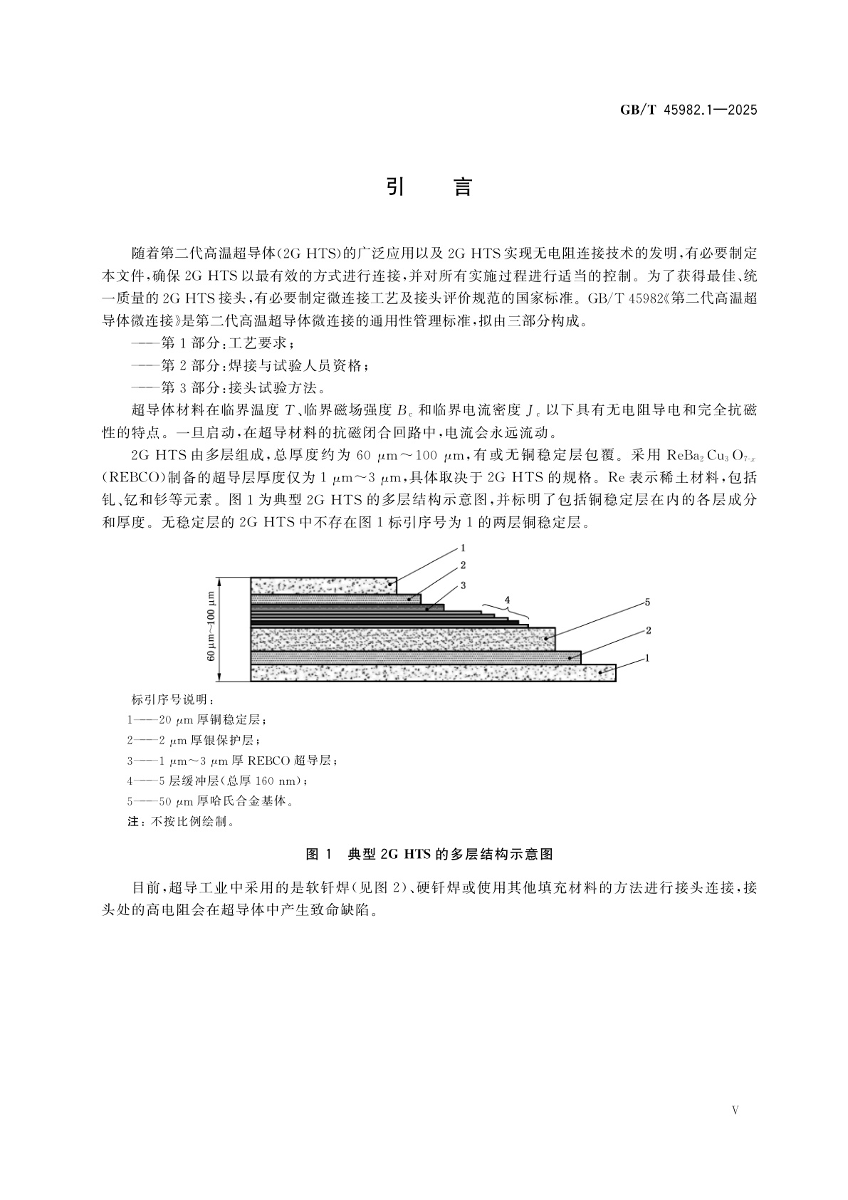 GB/T 45982.1-2025 第二代高温超导体微连接　第1部分：工艺要求
