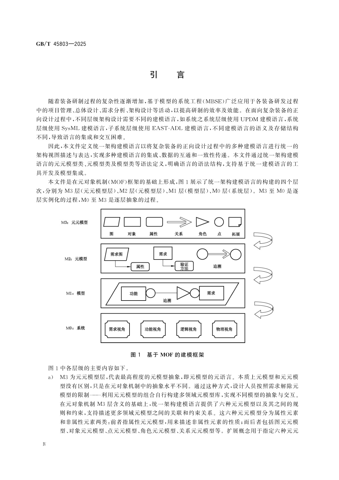 GB/T 45803-2025 系统与软件工程　基于模型的系统工程　统一架构建模语言