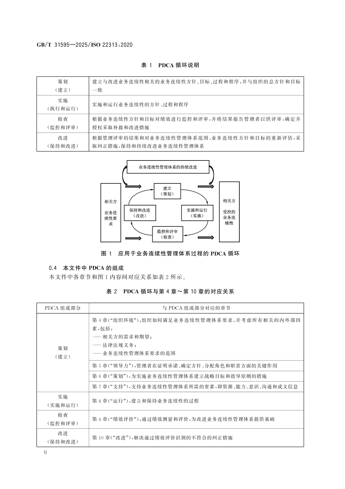 GB/T 31595-2025 安全与韧性　业务连续性管理体系　GB/T 30146使用指南