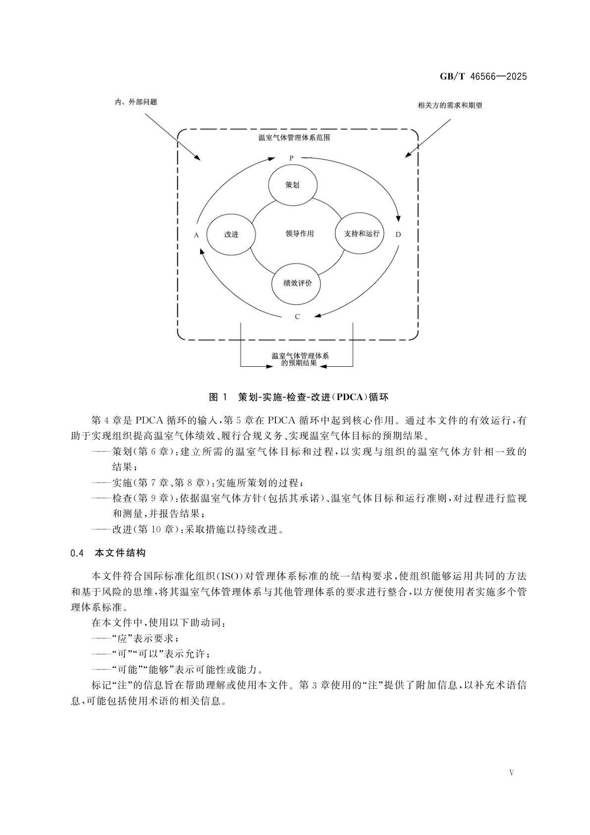GB/T 46566-2025 温室气体管理体系　要求